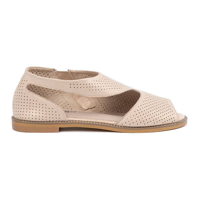 Goodin Sandale aurii pe o talpă plană de aur