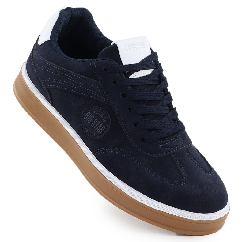 Pantofi sport pentru bărbați Navy Blue Big Star SS174021