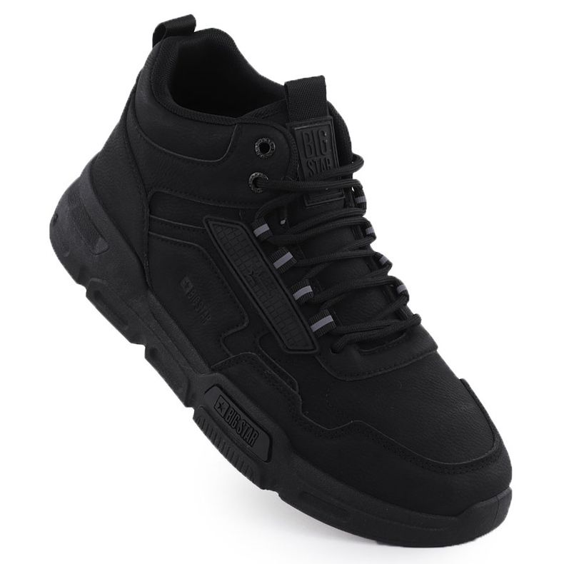 Black Big Star SS174282 Pantofi sport pentru bărbați negru