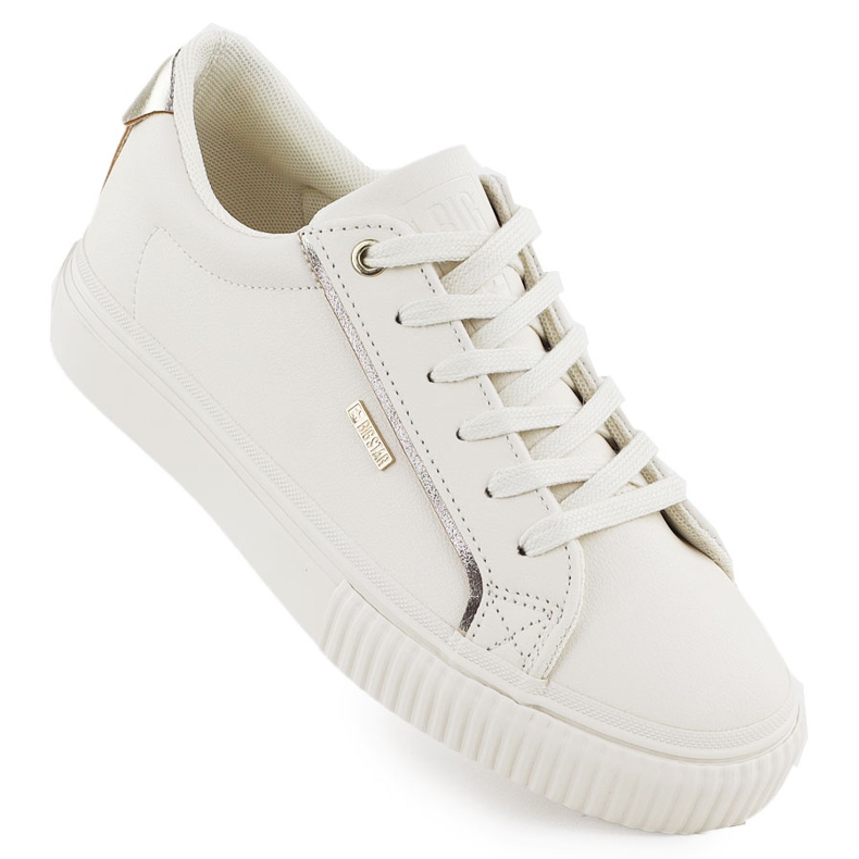 Adidași pentru femei cu eco -lEather Big Star SS274027 bej