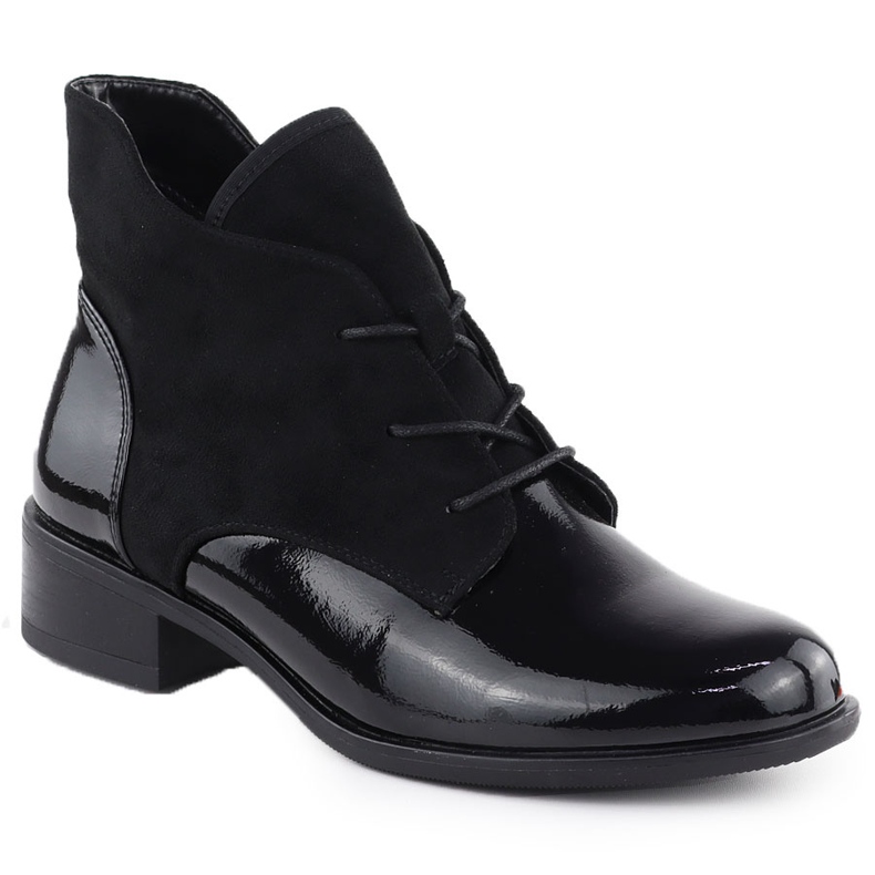 Jezzi negre izolate feminine ale femeilor 198-15 negru