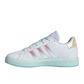 Adidas Grand Court Lifestyle Lace Tennis JR JR6097 Pantofi alb Adidas Grand Court Lifestyle Lace Tennis JR JR6097 Pantofi alb