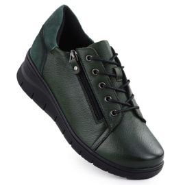 Vinceza Pantofi pentru Vincez Wedge în 39964 Jan411c verde Vinceza Pantofi pentru Vincez Wedge în 39964 Jan411c verde