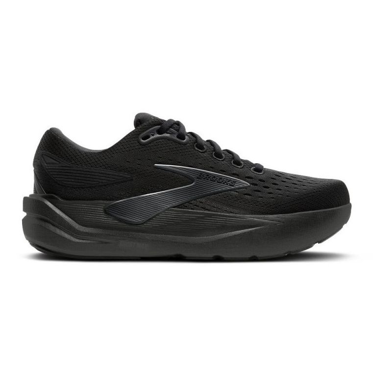 Pantofi de alergare pentru femei Ghost Max 3 după asfalt negru lat 1d