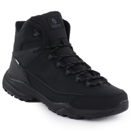 Pantofi sport de trekking înalte neinzulate Black McBraun 9457 negru