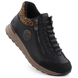 Cizme pentru femei izolate cu Black Rieker N1457-00