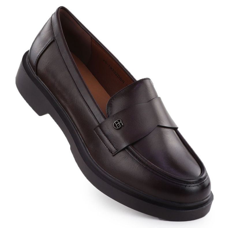 Pantofi țesături pentru femei Lorduri maro Potocki JE19332 Pantofi țesături pentru femei Lorduri maro Potocki JE19332