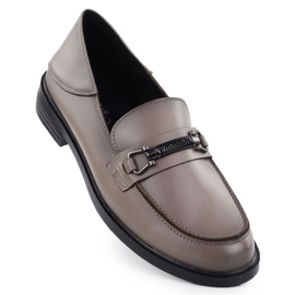Pantofi pentru femei pentru femei Taupe Vinceza 18112 Pârâie