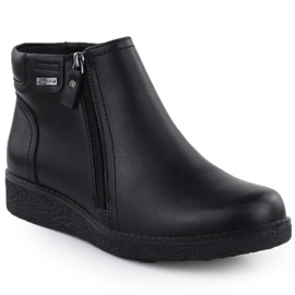 Cizme pentru femei izolate la Black Sergio Leone BT25348-S ciumă