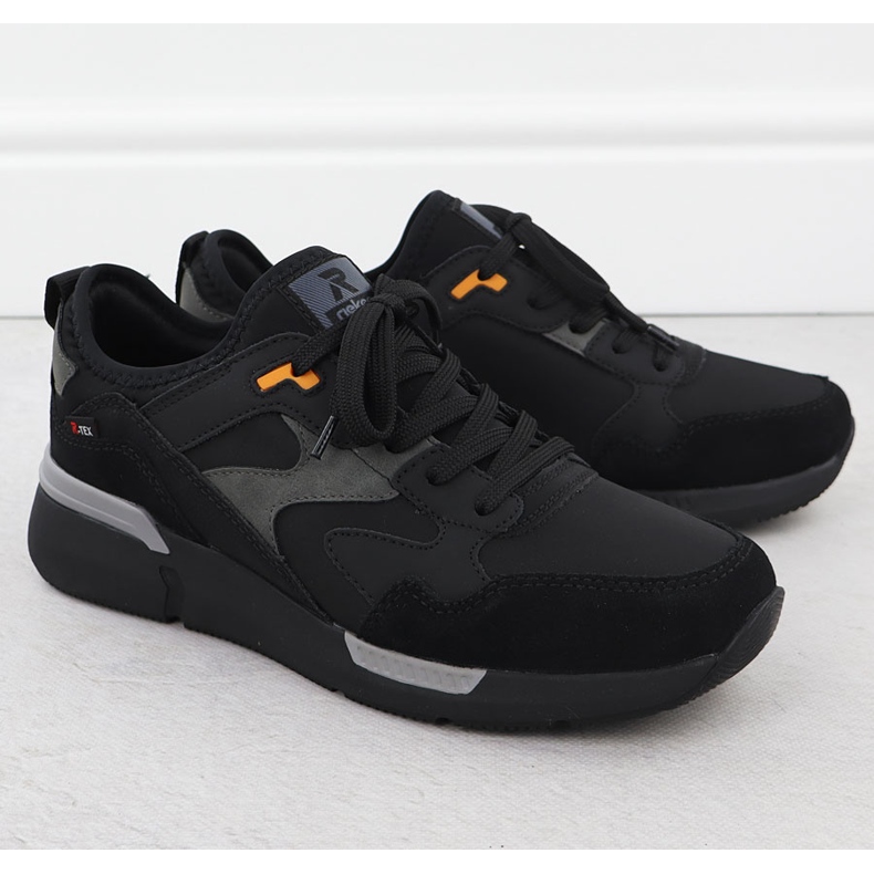 Pantofi sport impermeabili Black Rieker U1403-01 Pantofi sport impermeabili Black Rieker U1403-01