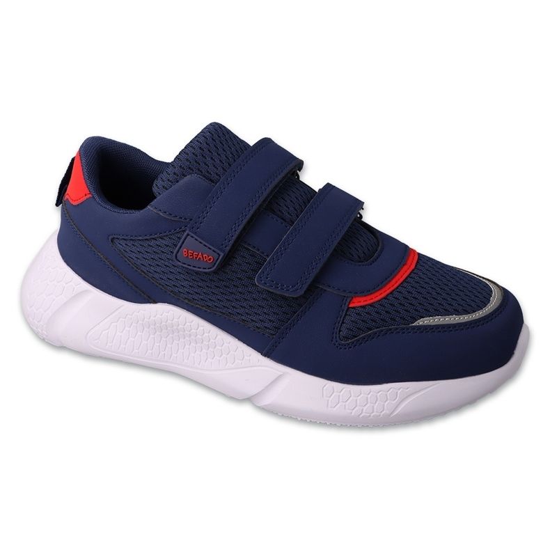 Befado sport pentru copii cu velcro bleumarin/rosu 452Y006 albastru Befado sport pentru copii cu velcro bleumarin/rosu 452Y006 albastru