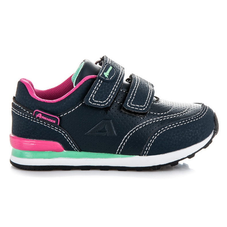 American Club Adidași, Velcro albastru