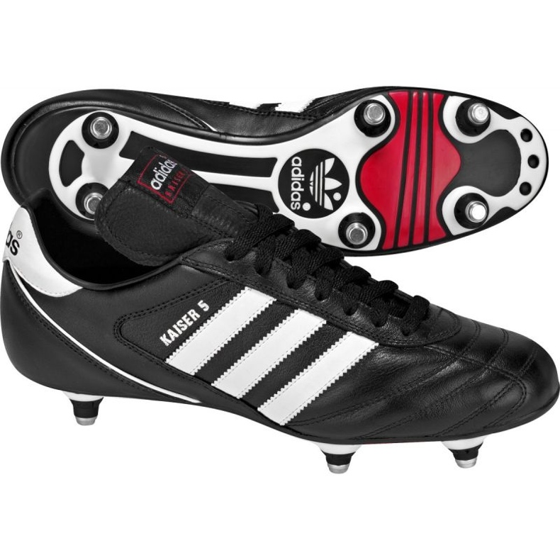 Ghete de fotbal Adidas Kaiser 5 Cup Sg 033200 negru negru