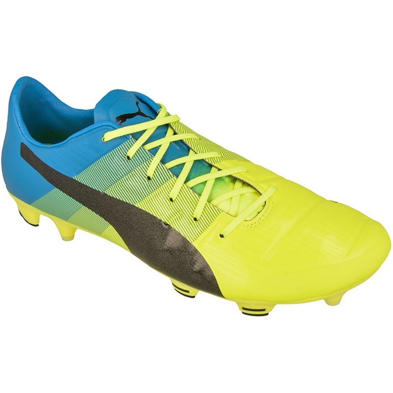 Ghete de fotbal Puma evoPOWER 1.3 Fg M 10352401 multicolor galben