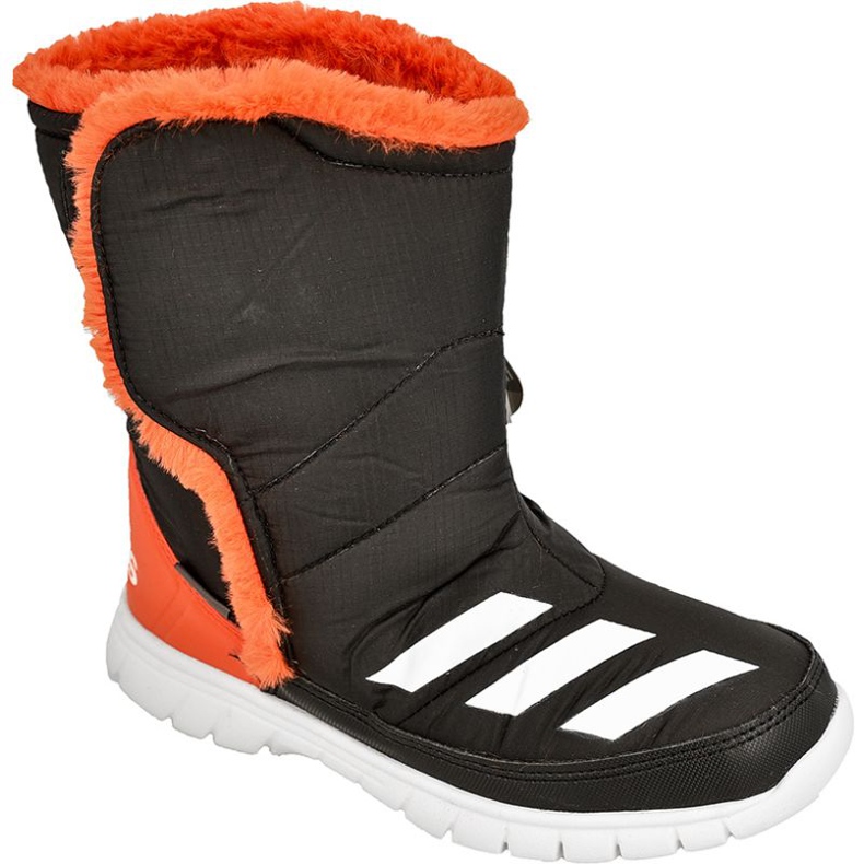 Pantofi de iarna Adidas Lumilumi Jr AQ2604 negru