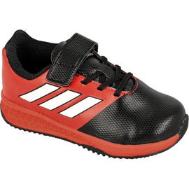 Pantofi Adidas Rapida Turf Ace Kids BA9701 roșu negru Pantofi Adidas Rapida Turf Ace Kids BA9701 roșu negru