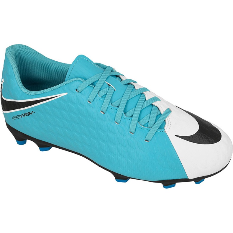 Ghete de fotbal Nike Hypervenom Phade Iii multicolor albastru