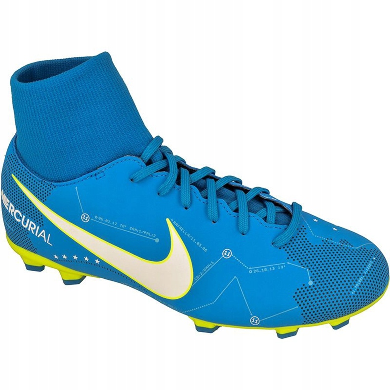 Pantof de fotbal Nike Mercurial Victory 6 albastru albastru
