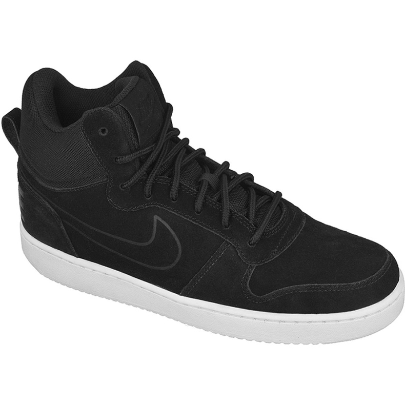 Pantofi Nike Sportswear Court Borough Mid Premium M 844884-007 negru