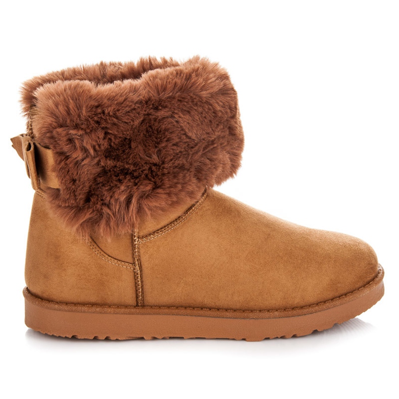 Kylie Mukluki cu un arc maro