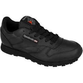 Reebok Classic Leather Jr 50149 negru Reebok Classic Leather Jr 50149 negru