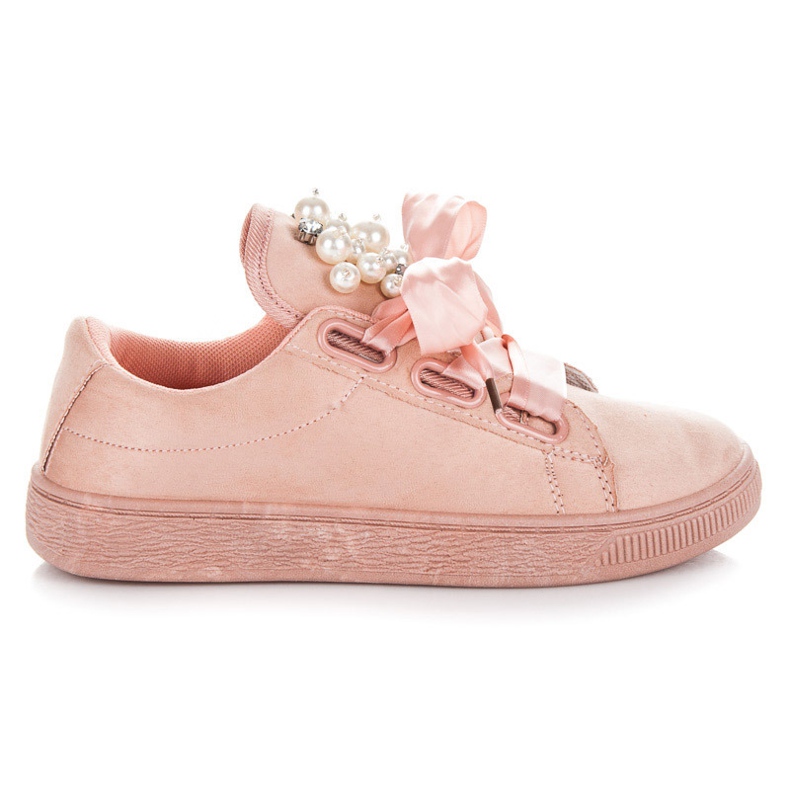 Pantofi Sport Cu Perle roz Pantofi Sport Cu Perle roz