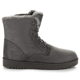 Seastar Trappers din piele de căprioară gri Seastar Trappers din piele de căprioară gri