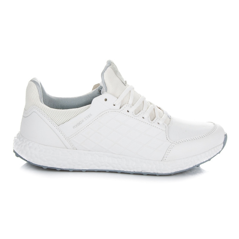 Ax Boxing Pantofi sport pentru bărbați alb Ax Boxing Pantofi sport pentru bărbați alb