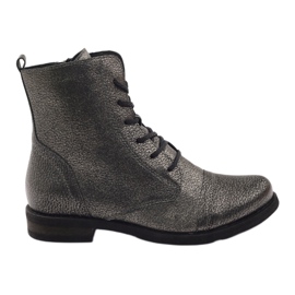 Edeo Cizme negre metalice de lucru negru Edeo Cizme negre metalice de lucru negru