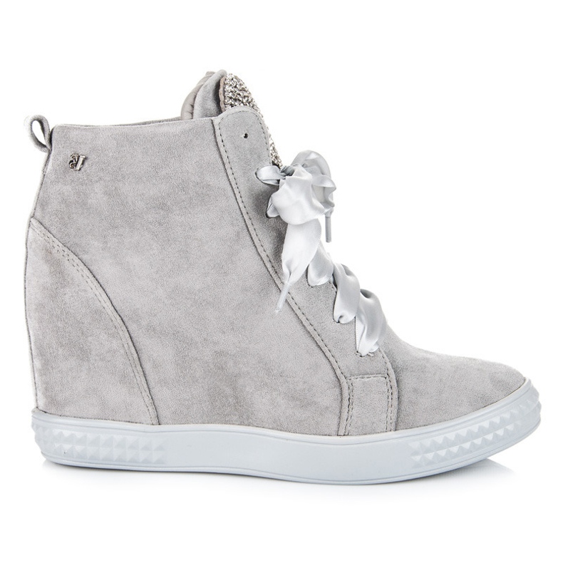 Vices New Collection Adidași legați cu o panglică gri Vices New Collection Adidași legați cu o panglică gri