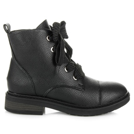 Betler Lucrători cu șireturi la modă negru Betler Lucrători cu șireturi la modă negru