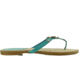Flip-flops cu crampoane IR-82 nautice albastru