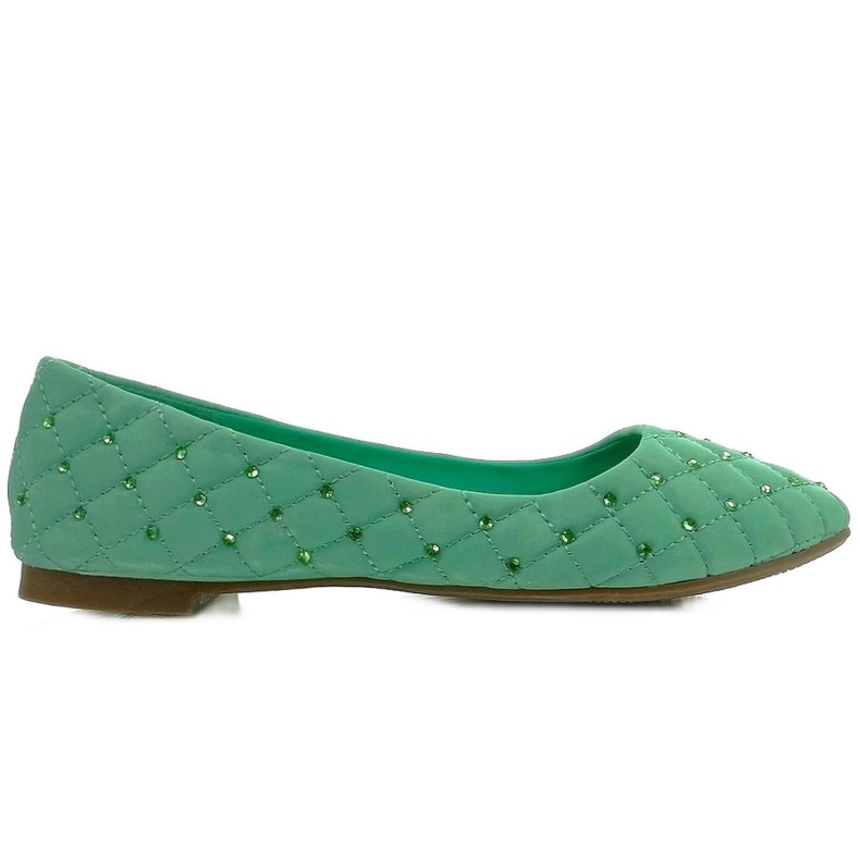 Balerini matlasati XT373 verzi verde Balerini matlasati XT373 verzi verde