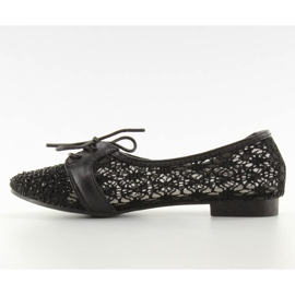 Lace ballerinas 2009-1 negru