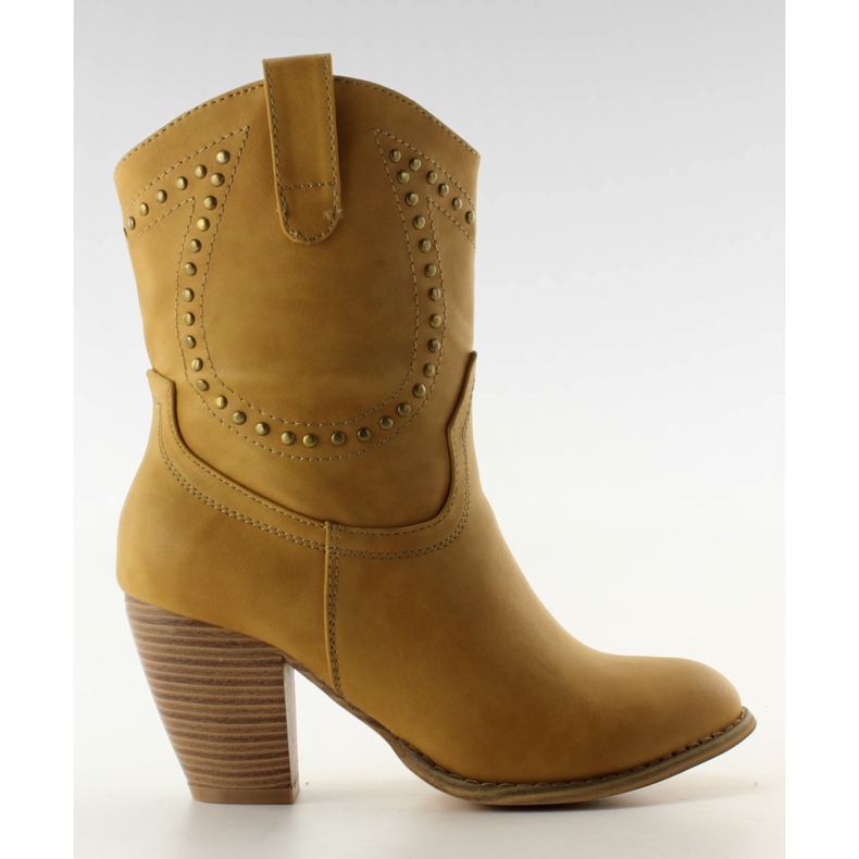 Cizme cowboy 8397-GA cămilă maro