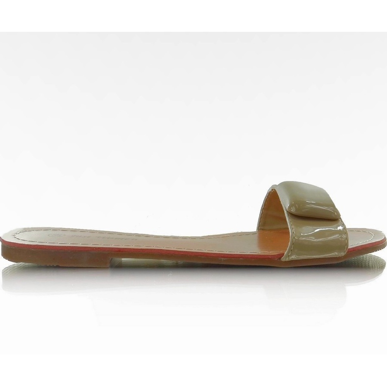 Papuci cu curea 8293-60 kaki