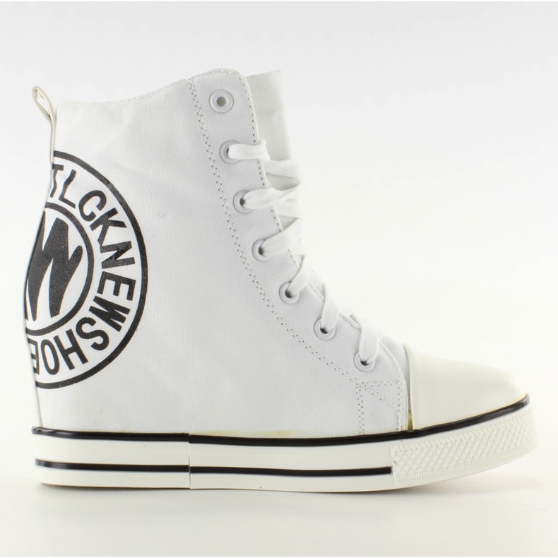 Adidași de pânză TL251 alb negru