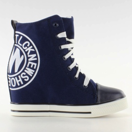 Adidași cu ștampilă TL261 Navy albastru marin Adidași cu ștampilă TL261 Navy albastru marin