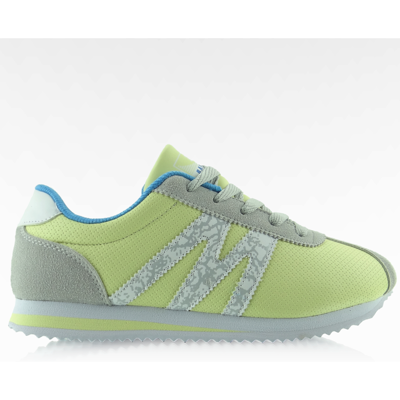 Foarte confortabil pantofi sport B683 galben gri