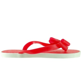 Flip-flops pe talpă groasă 1016 Red roșu Flip-flops pe talpă groasă 1016 Red roșu