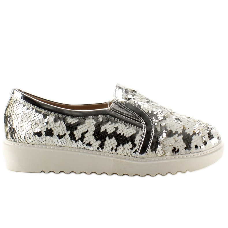 Slip-On elegant Rybia Łuska Ww01P gri Slip-On elegant Rybia Łuska Ww01P gri