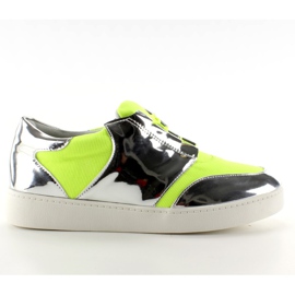 Pantofi sport Neon Mirror Gq2336 galben gri Pantofi sport Neon Mirror Gq2336 galben gri