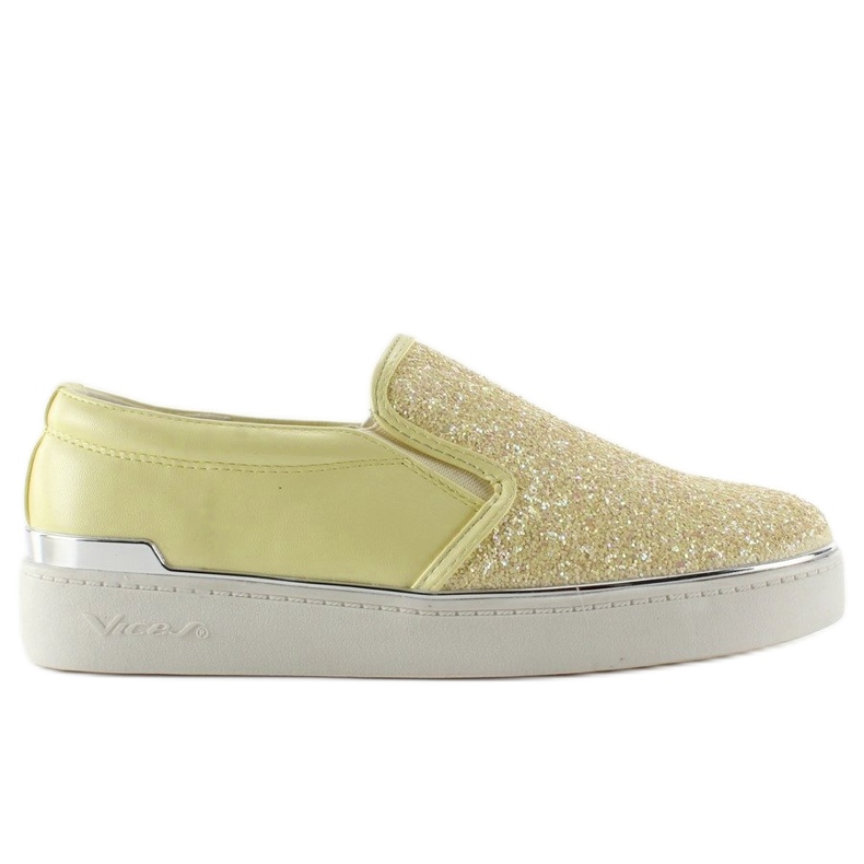 Slipony elegant elegant 788-26 Galben