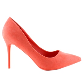 Pompe pe un toc confortabil 1029 Orange multicolor