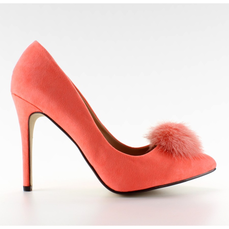 Ace cu pompon de conserve ZJ-06 Orange roz Ace cu pompon de conserve ZJ-06 Orange roz