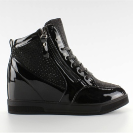 Adidași lacați R19 Negru