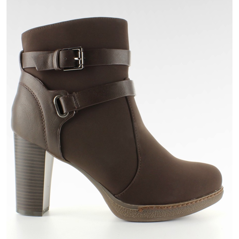 ZH693 Cizme maro față