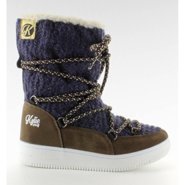 Ghete de zăpadă Eskimo Marino albastru marin Ghete de zăpadă Eskimo Marino albastru marin