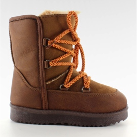 Cizme de zăpadă pentru cămile pentru copii maro Cizme de zăpadă pentru cămile pentru copii maro