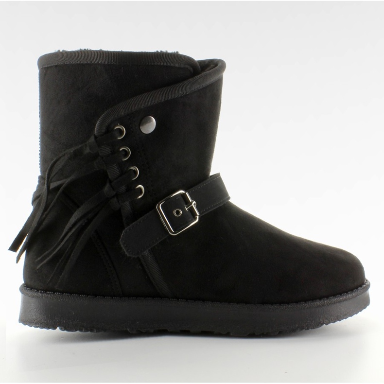 Încălțăminte de damă cu ciucuri K1661504 negro negru